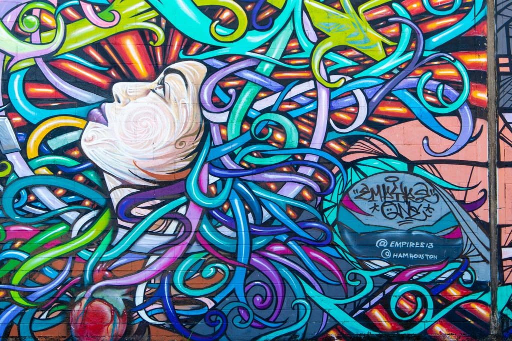 Medusa Graffiti Art by @Empires13 and @HamHouston